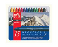 Pastel à la cire aquarellable NEOCOLOR II, étui