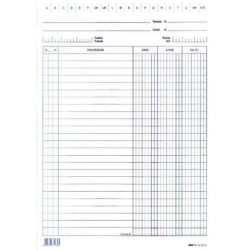 Edipro E3373BL accounting form/book