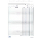 Edipro E3413BL accounting form/book