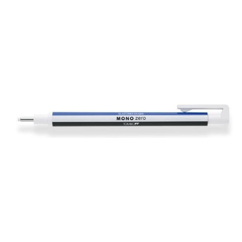 Stylo-gomme 'MONO zero', pointe ogive, blanc