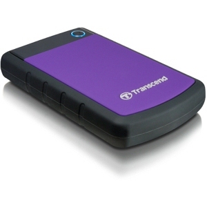 Transcend StoreJet TS1TSJ25H3P disque dur externe 1 To 5400 tr/min 2.5" Micro-USB B 3.2 Gen 1 (3.1 Gen 1) Noir, Violet