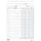 Edipro E3266BL accounting form/book