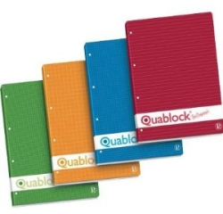 Pigna quablock A5 notebook filler paper 150 x 210 mm (A5) 50 sheets