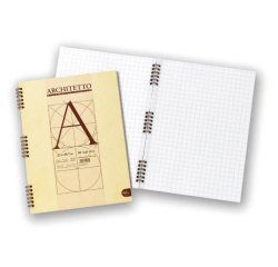 Pigna ARCHITETTO writing notebook A4 40 sheets Beige