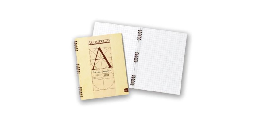 Pigna ARCHITETTO quaderno per scrivere A4 40 fogli Beige