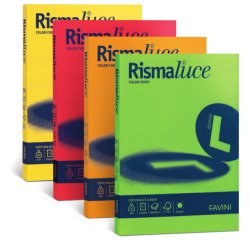 Carta Rismaluce - A4 - 90 gr - verde 60 - Favini - conf. 300 fogli
