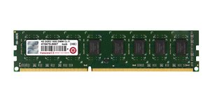 Transcend JetRam JM1600KLN-2G memoria 2 GB 1 x 8 GB DDR3 240-pin DIMM