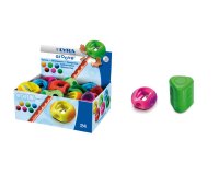 Taille crayon groove lyra plastique 1 usage diamettre   de 11mm coloris assortis