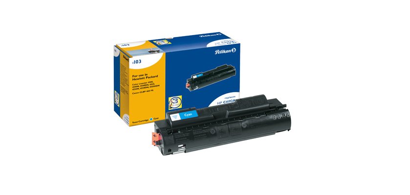 Toner laser compatible pelikan hp c4192a 6000 p cyan
