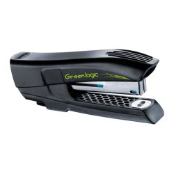 Agrafeuse maped greenlogic pocket recyclé 28x104x44mm 15 feuilles agrafes n.10 coloris noir