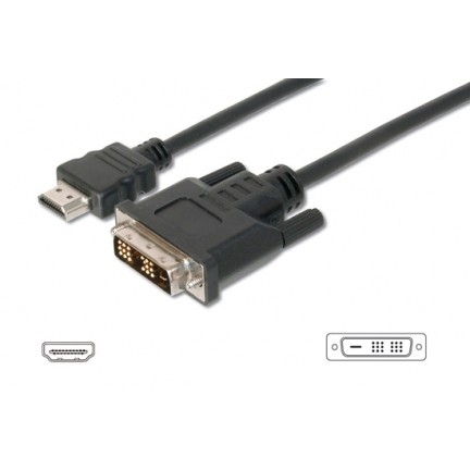 ITB CMGLP8740 video cable adapter 2 m HDMI DVI-D Black