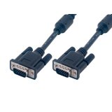 MCL MC340B/15P-3M câble VGA VGA (D-Sub) Noir