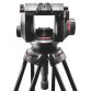 Manfrotto 509 HD testa per treppiede Nero Alluminio 3/8" Panoramic head