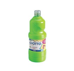Gouache giotto flacon 1l coloris vert printemps
