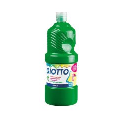Gouache giotto flacon 1l coloris emeraude