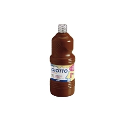 Gouache giotto flacon 1l coloris marron