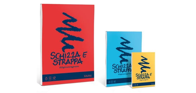Favini Schizza e strappa writing notebook A5 150 sheets White