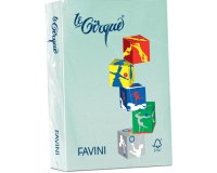 Carta Le Cirque - A4 - 80 gr - verde pastello 107 - Favini - conf. 500 fogli