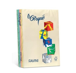 Favini Le Cirque printing paper Blue, Green, Ivory, Pink, Yellow
