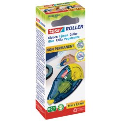 Roller de colle repositionnable rechargeable recyclé Ecologo 14mx8,4mm