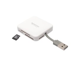 PNY AXP724 lecteur de carte mémoire USB 2.0 Blanc
