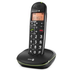 Doro PhoneEasy 100w Identification de l'appelant Noir