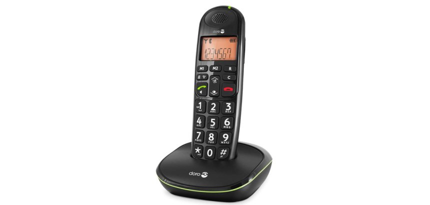 Doro PhoneEasy 100w Identification de l'appelant Noir