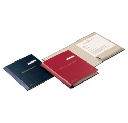 Fraschini Document Folder 600 Finta pelle Blu 340 x 240 mm