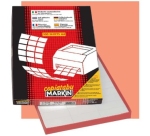 Etichette adesive C/502 - in carta - permanenti - 105 x 72 mm - 8 et/fg - 100 fogli - bianco - Markin