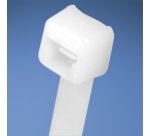 Panduit , 7.4"L (188mm), Standard, Nylon, Natural, 100pc cable tie
