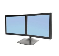 Ergotron DS Series DS100 Dual Monitor Desk Stand, Horizontal 61 cm (24") Black