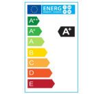 Lampe de bureau led Unilux terra gris métal / noir prise europe