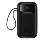 Baseus QPOW 2 DUAL KABLOLU 10.000 MAH 22.5W POWERBANK-SIYAH batería externa Litio 10000 mAh Negro