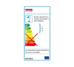 Lampe à LED Space Noire satiné métal et ABS - Bras 17 et 26 cm, Tête D9,5 cm Socle D13 cm