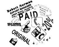 Tekst Plaat Pocket Printy 9512