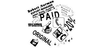 Text plate Pocket Printy 9511