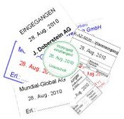 Text plate Trodat Professional 4.0 54045 - 39mm  round