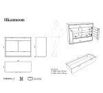 Commode en chêne massif Senson