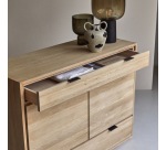 Buffet en chêne massif L 120 cm Senson