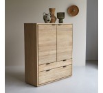 Bahut en chêne massif L 110 cm Senson