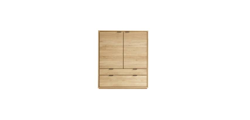 Bahut en chêne massif L 110 cm Senson