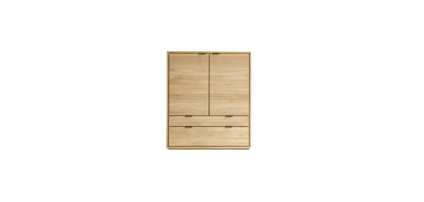 Bahut en chêne massif L 110 cm Senson