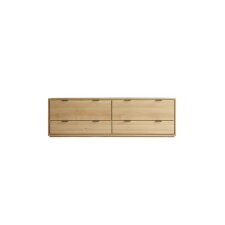 Meuble TV Senson Oak en chêne massif L 180 cm