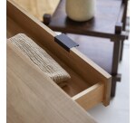 Buffet en chêne massif L 200 cm Senson