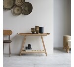 Console haute Pampa en teck massif