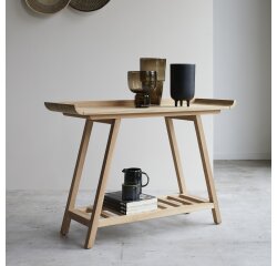 Console haute Pampa en teck massif