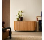 Buffet en bois de mindi Lou H 71 x L 150 x P 45 cm