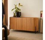 Buffet en bois de mindi Lou H 71 x L 150 x P 45 cm
