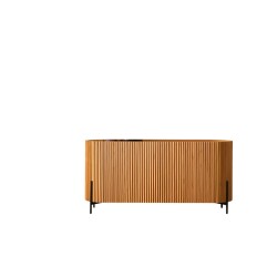 Buffet en bois de mindi Lou H 71 x L 150 x P 45 cm
