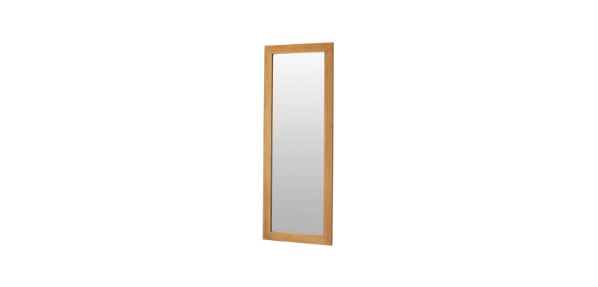 Miroir psyché en bois de teck Tona H 60 x L 160 x P 2 cm